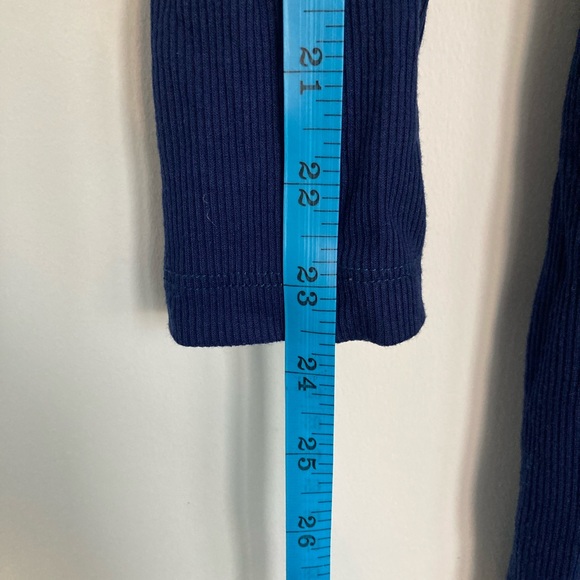 LULUS Phenomenal Feeling Navy Blue Knit Turtleneck Bodycon Dress - Picture 6 of 6